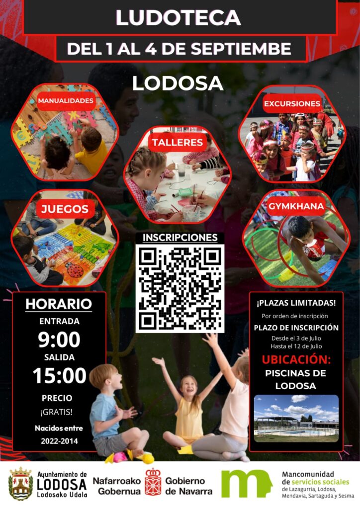 LUDOTECA / 1 - 4 septiembre en Lodosa