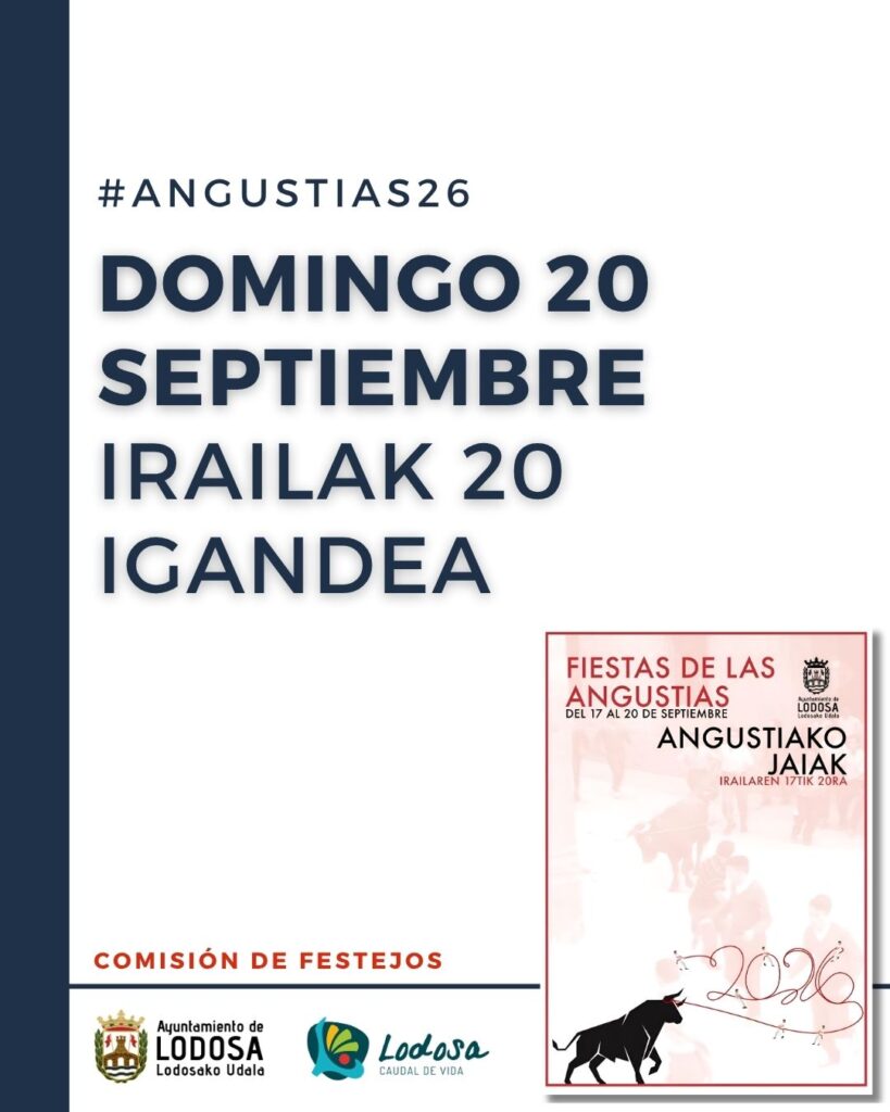 Domingo 20 de Septiembre / Irailak 20 Igandea
