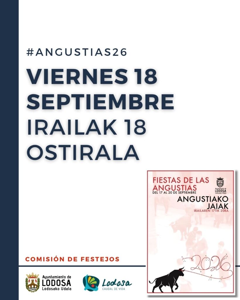 Viernes 18 de Septiembre / Irailak 18 Ostirala